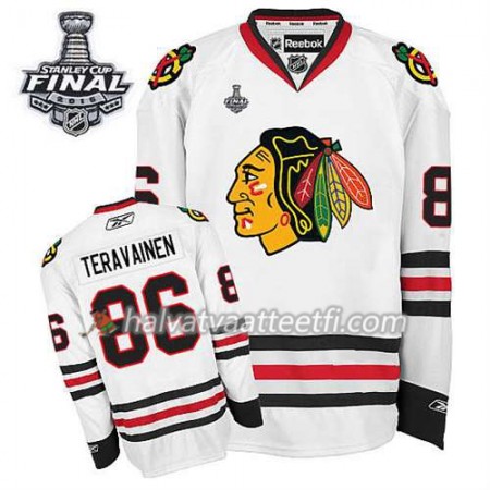 Lasten NHL Chicago Blackhawks Pelipaita Teuvo Teravainen #86 Vieras Valkoinen 2015 Stanley Cup Lasten NHL Chicago Blackhawks Pelipaita Teuvo Teravainen #86 Vieras Valkoinen 2015 Stanley Cup