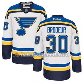 Reebok Miesten NHL St. Louis Blues Pelipaita Martin Brodeur #30 Vieras Valkoinen