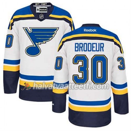 Reebok Miesten NHL St. Louis Blues Pelipaita Martin Brodeur #30 Vieras Valkoinen
