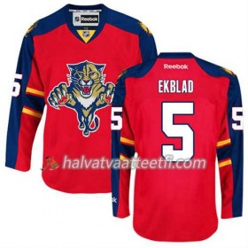 Reebok Miesten NHL Florida Panthers Pelipaita Aaron Ekblad #5 Koti Punainen