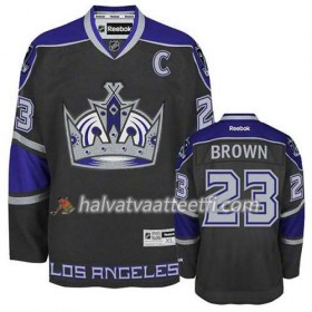 Reebok Miesten NHL Los Angeles Kings Pelipaita Dustin Brown #23 Kolmas Musta