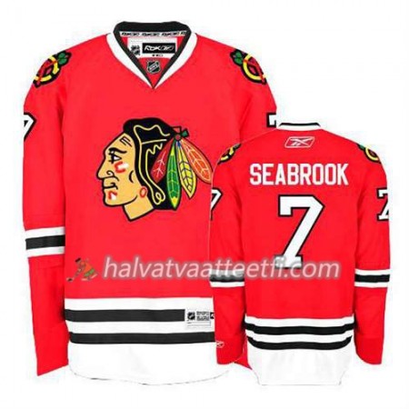 Reebok Miesten NHL Chicago Blackhawks Pelipaita Brent Seabrook #7 Koti Punainen
