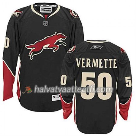 Reebok Miesten NHL Phoenix Coyotes Antoine Vermette 50 Musta Kolmas