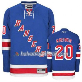 Reebok Miesten NHL New York Rangers Pelipaita Chris Kreider #20 Koti Sininen