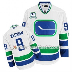 Reebok Miesten NHL Vancouver Canucks Pelipaita Zack Kassian #9 Kolmas Valkoinen