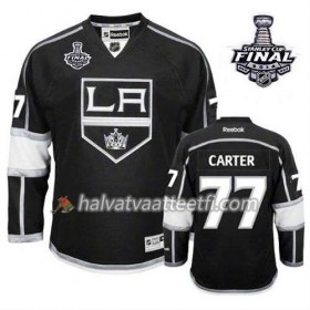 Lasten NHL Los Angeles Kings Pelipaita Jeff Carter #77 Koti Musta 2014 Stanley Cup