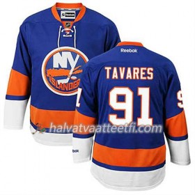Reebok Miesten NHL New York Islanders Pelipaita John Tavares Authentic #91 Koti Sininen