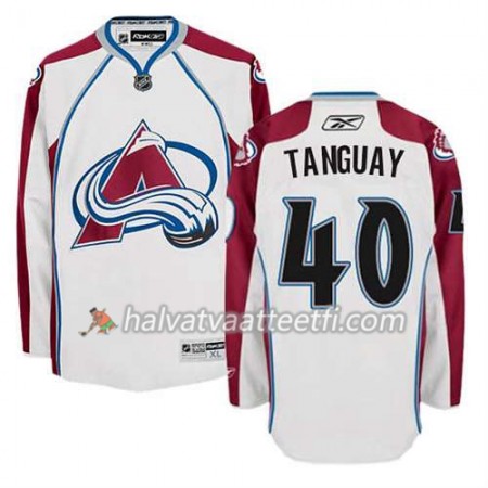 Reebok Miesten NHL Colorado Avalanche Pelipaita Alex Tanguay #40 Vieras Valkoinen