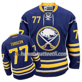 Reebok Miesten NHL Buffalo Sabres Pelipaita Pierre Turgeon #77 Koti Sininen