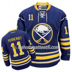 Reebok Miesten NHL Buffalo Sabres Pelipaita Gilbert Perreault #11 Koti Sininen