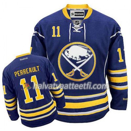 Reebok Miesten NHL Buffalo Sabres Pelipaita Gilbert Perreault #11 Koti Sininen Reebok Miesten NHL Buffalo Sabres Pelipaita Gilbert Perreault #11 Koti Sininen