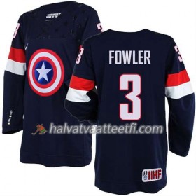 Reebok Miesten NHL Premier Olympic-USA Team Pelipaita Cam Fowler #3 Sininen Paita