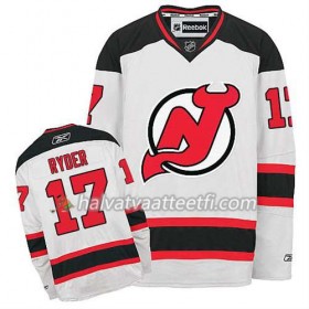 Reebok Miesten NHL New Jersey Devils Pelipaita Michael Ryder #17 Vieras Valkoinen