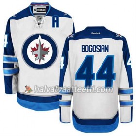 Reebok Miesten NHL Winnipeg Jets Pelipaita Zach Bogosian #44 Vieras Valkoinen