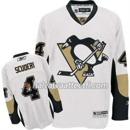 Reebok Miesten NHL Pittsburgh Penguins Pelipaita Rob Scuderi 4 Valkoinen Vieras Reebok Miesten NHL Pittsburgh Penguins Pelipaita Rob Scuderi 4 Valkoinen Vieras