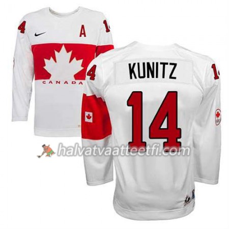 Reebok Naisten NHL Premier Olympic-Canada Team Pelipaita Chris Kunitz #14 Koti Valkoinen Paita Reebok Naisten NHL Premier Olympic-Canada Team Pelipaita Chris Kunitz #14 Koti Valkoinen Paita