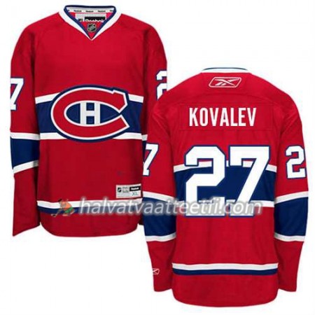 Reebok Miesten NHL Montreal Canadiens Pelipaita Alexei Kovalev #27 Koti Punainen