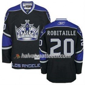 Reebok Miesten NHL Los Angeles Kings Pelipaita Luc Robitaille #20 Kolmas Musta