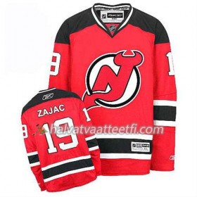 Reebok Miesten NHL New Jersey Devils Pelipaita Travis Zajac #19 Koti Punainen