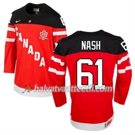 Reebok Miesten NHL Premier Olympic-Canada Team Pelipaita Rick Nash #61 100th Anniversary Punainen Paita
