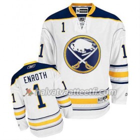 Reebok Miesten NHL Buffalo Sabres Pelipaita Jhonas EnPunainenh #1 Vieras Valkoinen