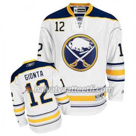 Reebok Miesten NHL Buffalo Sabres Pelipaita Brian Gionta #12 Vieras Valkoinen