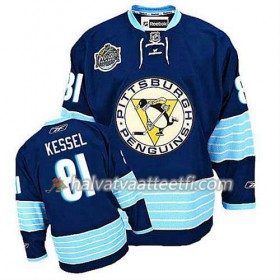 Reebok NHL Pittsburgh Penguins Pelipaita Phil Kessel #81 Sininen Kolmas 2016 Stanley Cup