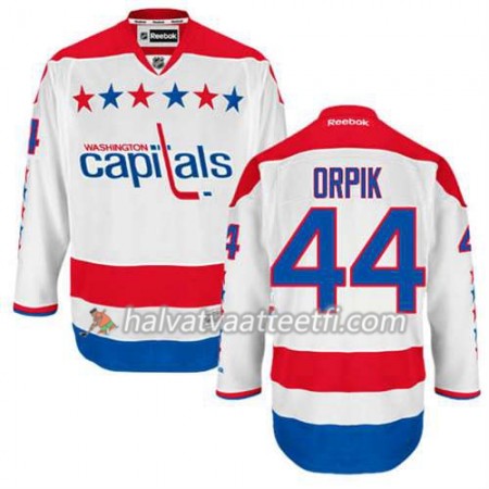 Reebok Miesten NHL Washington Capitals Pelipaita Brooks Orpik #44 Kolmas Valkoinen