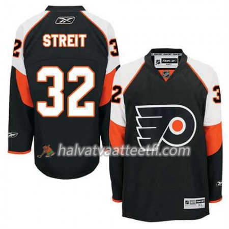 Reebok Miesten NHL Philadelphia Flyers Pelipaita Mark Streit #32 Kolmas Musta