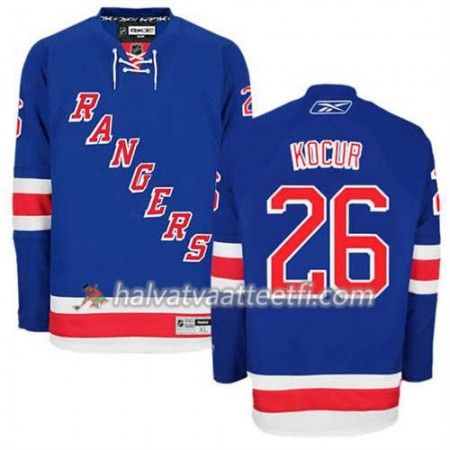 Reebok Miesten NHL New York Rangers Pelipaita Joe Kocur #26 Koti Sininen