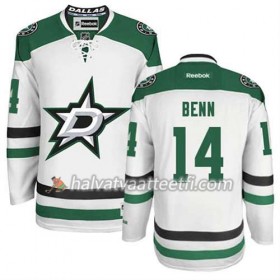 Reebok Miesten NHL Dallas Stars Pelipaita Jamie Benn #14 Vieras Valkoinen