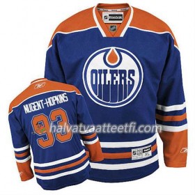 Reebok Miesten NHL Edmonton Oilers Pelipaita Ryan Nugent-Hopkins #93 Koti Sininen