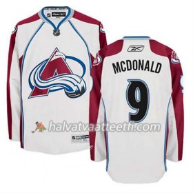 Reebok Miesten NHL Colorado Avalanche Pelipaita Lanny McDonald #9 Vieras Valkoinen