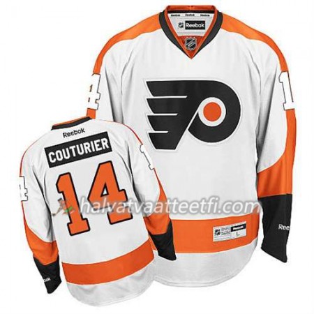 Reebok Miesten NHL Philadelphia Flyers Pelipaita Sean Couturier #14 Vieras Valkoinen