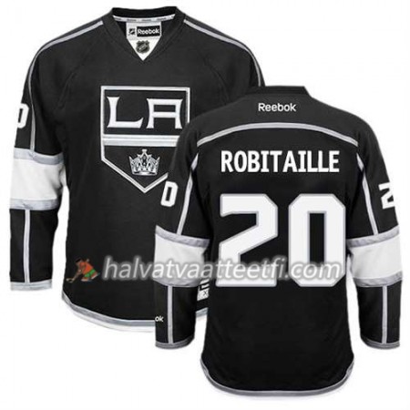 Reebok Miesten NHL Los Angeles Kings Pelipaita Luc Robitaille #20 Koti Musta