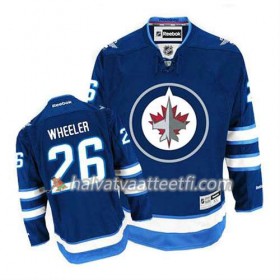 Reebok Miesten NHL Winnipeg Jets Pelipaita Blake Wheeler #26 Koti Sininen
