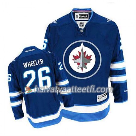 Reebok Miesten NHL Winnipeg Jets Pelipaita Blake Wheeler #26 Koti Sininen Reebok Miesten NHL Winnipeg Jets Pelipaita Blake Wheeler #26 Koti Sininen