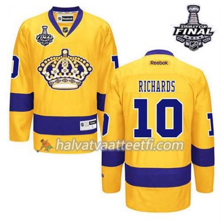 Reebok Miesten NHL Los Angeles Kings Pelipaita Mats Zuccarello #10 Kolmas Kulta 2014 Stanley Cup Reebok Miesten NHL Los Angeles Kings Pelipaita Mats Zuccarello #10 Kolmas Kulta 2014 Stanley Cup