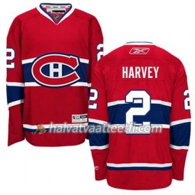 Reebok Miesten NHL Montreal Canadiens Pelipaita Doug Harvey #2 Koti Punainen