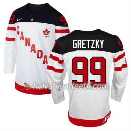 Lasten NHL Premier Olympic-Canada Team Pelipaita Wayne Gretzky #99 100th Anniversary Valkoinen Paita Lasten NHL Premier Olympic-Canada Team Pelipaita Wayne Gretzky #99 100th Anniversary Valkoinen Paita