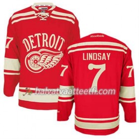 Reebok Miesten NHL Detroit Red Wings Pelipaita Ted Lindsay #7 2014 Winter Classic Punainen