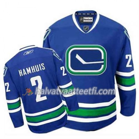 Reebok Miesten NHL Vancouver Canucks Pelipaita Dan Hamhuis #2 Kolmas Sininen