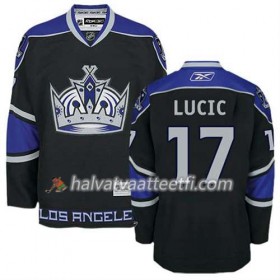 Reebok Miesten NHL Los Angeles Kings Pelipaita Milan Lucic #17 Kolmas Musta