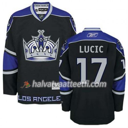Reebok Miesten NHL Los Angeles Kings Pelipaita Milan Lucic #17 Kolmas Musta