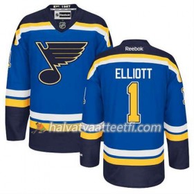 Reebok Miesten NHL St. Louis Blues Pelipaita Brian Elliott #1 Koti Sininen