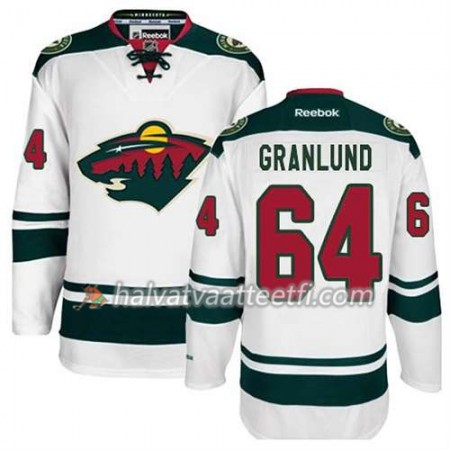 Reebok Miesten NHL Minnesota Wild Pelipaita Mikael Granlund #64 Vieras Valkoinen Reebok Miesten NHL Minnesota Wild Pelipaita Mikael Granlund #64 Vieras Valkoinen