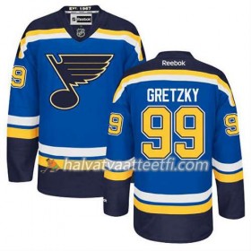Reebok Miesten NHL St. Louis Blues Pelipaita Wayne Gretzky #99 Koti Sininen