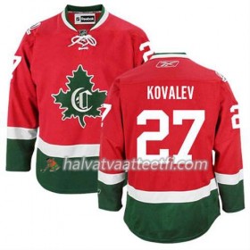 Reebok Miesten NHL Montreal Canadiens Pelipaita Alexei Kovalev #27 Kolmas Uusi Punainen