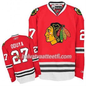 Lasten NHL Chicago Blackhawks Pelipaita Johnny Oduya #27 Premier Koti Punainen