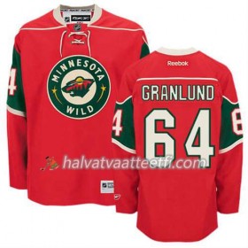Reebok Miesten NHL Minnesota Wild Pelipaita Mikael Granlund #64 Koti Punainen